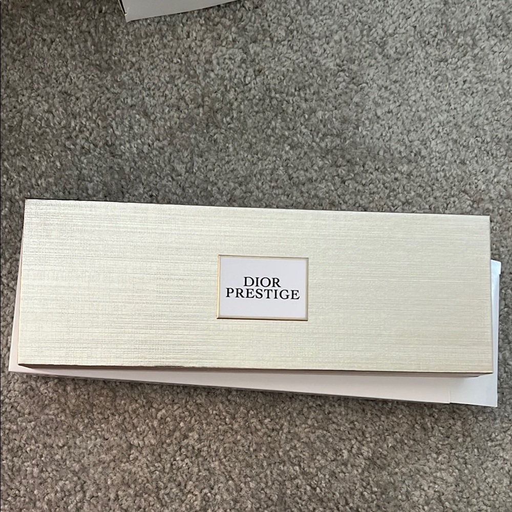 Dior Prestige Skincare Set with Gold and Black Accents